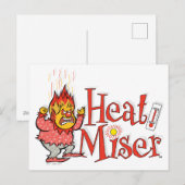 Cartes Pour Fêtes Annuelles L'ANNÉE SANS PÈRE NOËL™ | Le Diable de l'Enfer (Devant / Derrière)