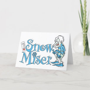 Cartes Pour Fêtes Annuelles L'ANNÉE SANS PÈRE NOËL™ Snow Miser
