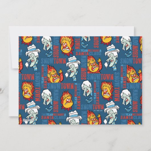 Cartes Pour Fêtes Annuelles L'ANNÉE SANS SANTA CLAUS™ | Joyeuses fêtes (Dos)