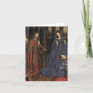 Cartes Pour Fêtes Annuelles L'annonce avant janvier van Eyck