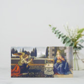 Cartes Pour Fêtes Annuelles L'annonce | Leonardo da Vinci | (Debout devant)