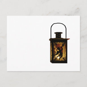 Cartes Pour Fêtes Annuelles Lanterne Ange de Noël