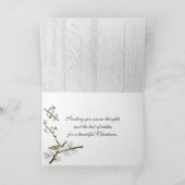 Cartes Pour Fêtes Annuelles Lanterne de Noël (Intérieur)