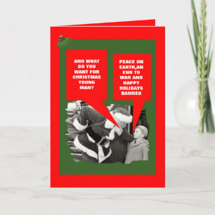 Cartes Pour Fêtes Annuelles L'anti Président Obama Xmas