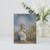 Cartes Pour Fêtes Annuelles Lapin (Debout devant)