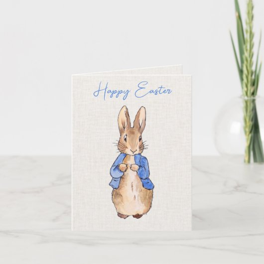 Cartes Pour Fêtes Annuelles Lapin Classique (Devant)