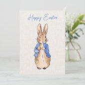 Cartes Pour Fêtes Annuelles Lapin Classique (Debout devant)