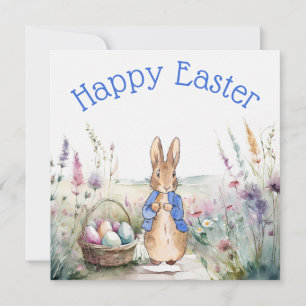 Cartes Pour Fêtes Annuelles lapin de Pâques