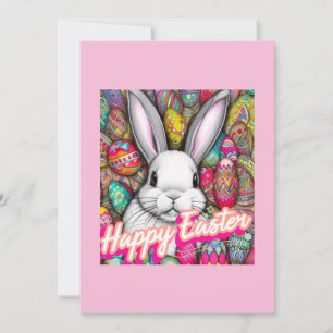Cartes Pour Fêtes Annuelles Lapin de Pâques
