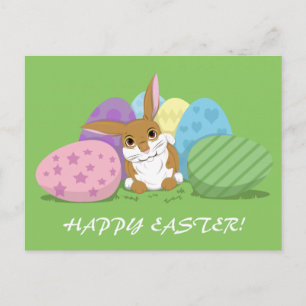 Cartes Pour Fêtes Annuelles Lapin de Pâques