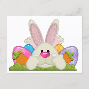 Cartes Pour Fêtes Annuelles Lapin de Pâques