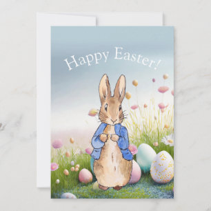 Cartes Pour Fêtes Annuelles lapin de Pâques