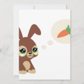 Cartes Pour Fêtes Annuelles lapin de pâques (Devant)