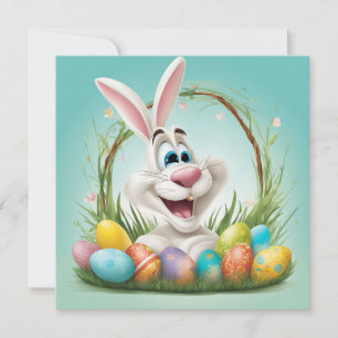 Cartes Pour Fêtes Annuelles Lapin de Pâques