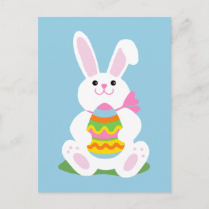 Cartes Pour Fêtes Annuelles Lapin de Pâques