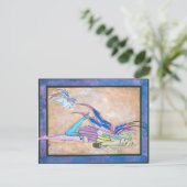 Cartes Pour Fêtes Annuelles Lapin de Pâques (Debout devant)