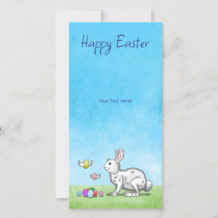 Cartes Pour Fêtes Annuelles Lapin de Pâques