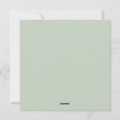 Cartes Pour Fêtes Annuelles Lapin de Pâques avec Panier d'oeufs mignon printem (Dos)