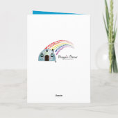 Cartes Pour Fêtes Annuelles Lapin de Pâques de filleul (Dos)