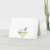 Cartes Pour Fêtes Annuelles lapin de pâques et tortues (Dos)