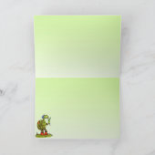 Cartes Pour Fêtes Annuelles lapin de pâques et tortues (Intérieur)