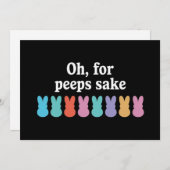 Cartes Pour Fêtes Annuelles Lapin de Pâques Joyeux Carnaval Religieux Chrétien (Devant / Derrière)