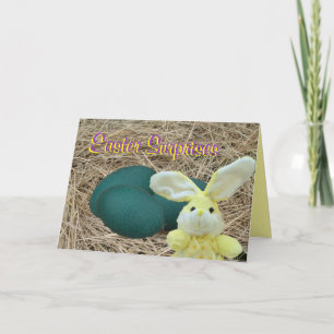 Cartes Pour Fêtes Annuelles Lapin-personnaliser choquée de Pâques