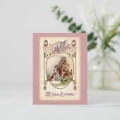 Cartes Pour Fêtes Annuelles Lapins de Nouveau d'art en oeuf de pâques géant (Debout devant)