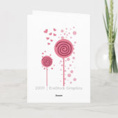 Cartes Pour Fêtes Annuelles Lapins de Pâques (Dos)