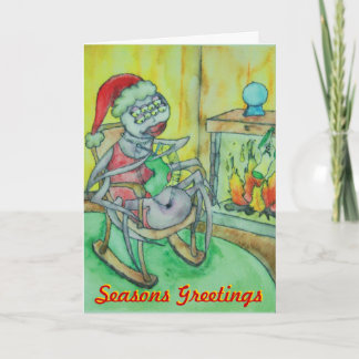 Cartes Pour Fêtes Annuelles L'araignée de Noël