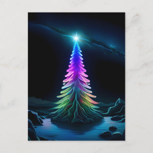 Cartes Pour Fêtes Annuelles L'Arbre De Lumière