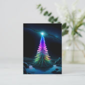 Cartes Pour Fêtes Annuelles L'Arbre de Lumière (Debout devant)