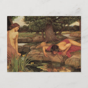 Cartes Pour Fêtes Annuelles L'art d'Echo et de Narcissus
