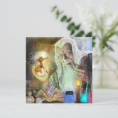 Cartes Pour Fêtes Annuelles L'Assistant Raconte Comment Faire Un Dragon (Debout devant)