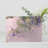 Cartes Pour Fêtes Annuelles Lavender Frost (Debout devant)