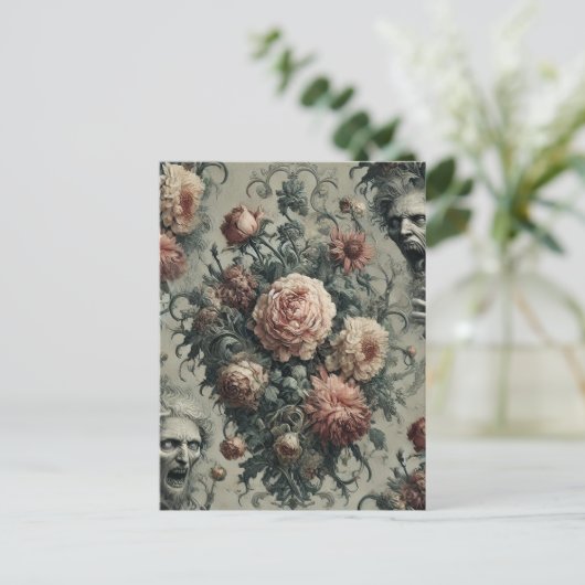 Cartes Pour Fêtes Annuelles 🩸 Lazarus Weeps - gothique victorien (Debout devant)