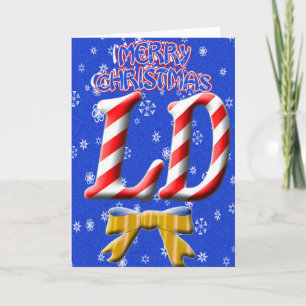 CARTES POUR FÊTES ANNUELLES LD MERRY CHRISTMAS - DIÉTITIEN LICENCIÉ