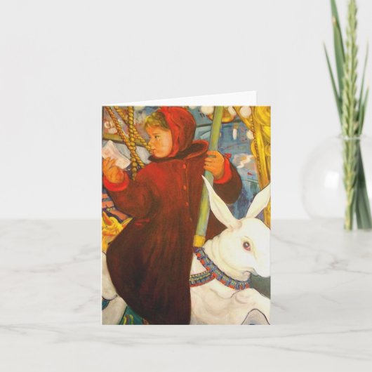 CARTES POUR FÊTES ANNUELLES LE BILLET (Devant)