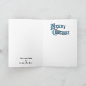 Cartes Pour Fêtes Annuelles Le Bonhomme de neige par E. Dorothy Rees (Intérieur)