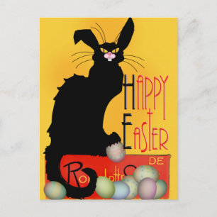 Cartes Pour Fêtes Annuelles Le Chat Noir - Happy Easter