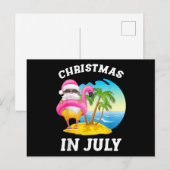 Cartes Pour Fêtes Annuelles Le Christ dans la piscine de Summer (Devant / Derrière)