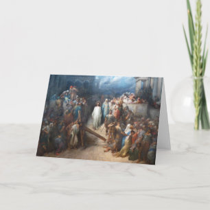 Cartes Pour Fêtes Annuelles Le Christ quitte le prétorium