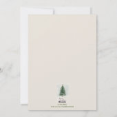 Cartes Pour Fêtes Annuelles "Le coeur de Noël est l'amour" Art du Coeur Vert  (Dos)