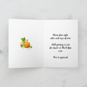 Cartes Pour Fêtes Annuelles Le Conversation Noir Thanksgiving et Pèlerin Turqu (Intérieur)