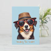 Cartes Pour Fêtes Annuelles Le Dogpère (Debout devant)