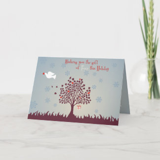 Cartes Pour Fêtes Annuelles Le don de la paix