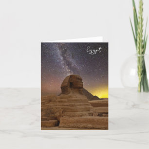 Cartes Pour Fêtes Annuelles Le Grand Sphinx De Gizeh