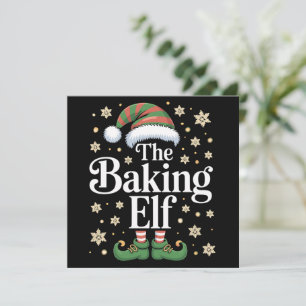 Cartes Pour Fêtes Annuelles Le groupe de l'elfe de pâtisserie correspondant à