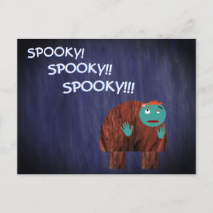 Cartes Pour Fêtes Annuelles Le Hunchback en zombie