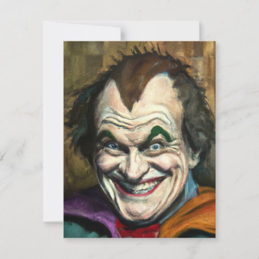 Cartes Pour Fêtes Annuelles Le Joker (Devant)